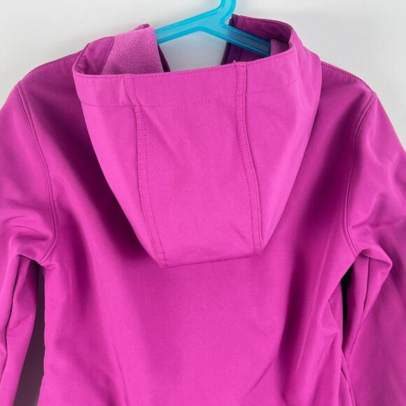 Paradox Sweater Hoodie Size M 7-8 Purple Long Sleeve Full Zip Polyester Spandex - Picture 7 of 9